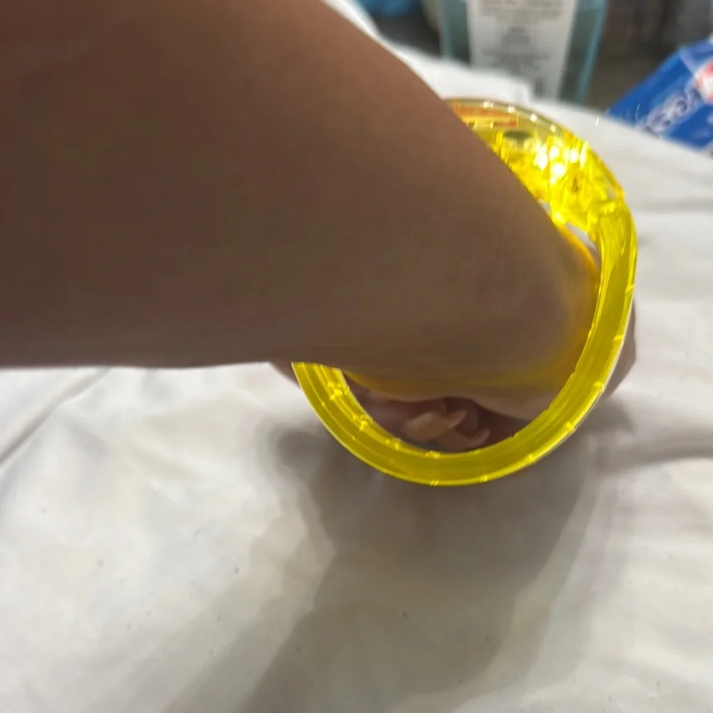 Yellow LED Wearable Wristband